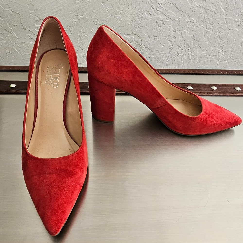 US 8.5 - Franco Sarto Palma RED pumps